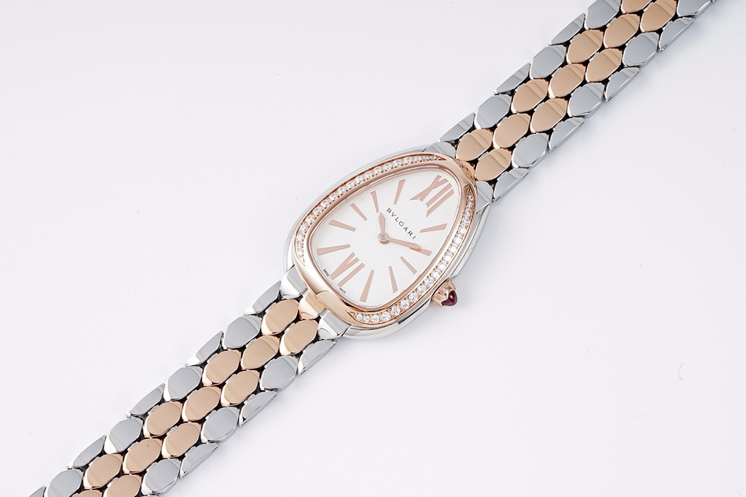 불가리 미러급 여자시계