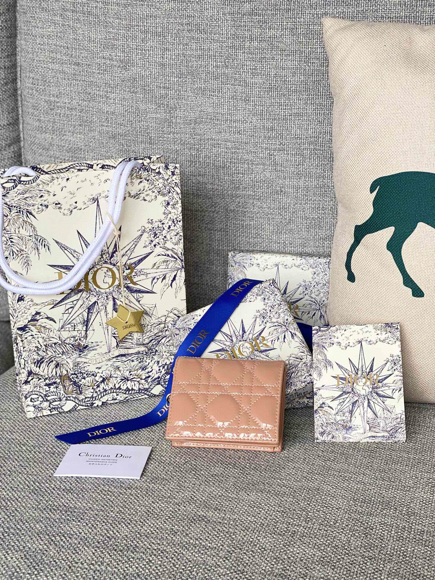 디올 여자 지갑 S01780