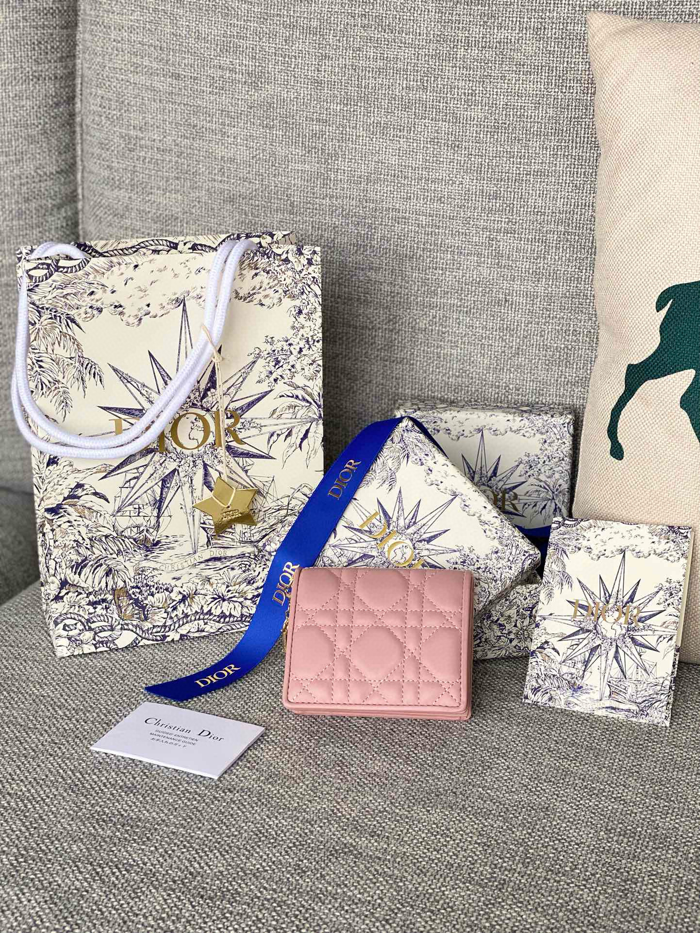 디올 여자 지갑 S01780