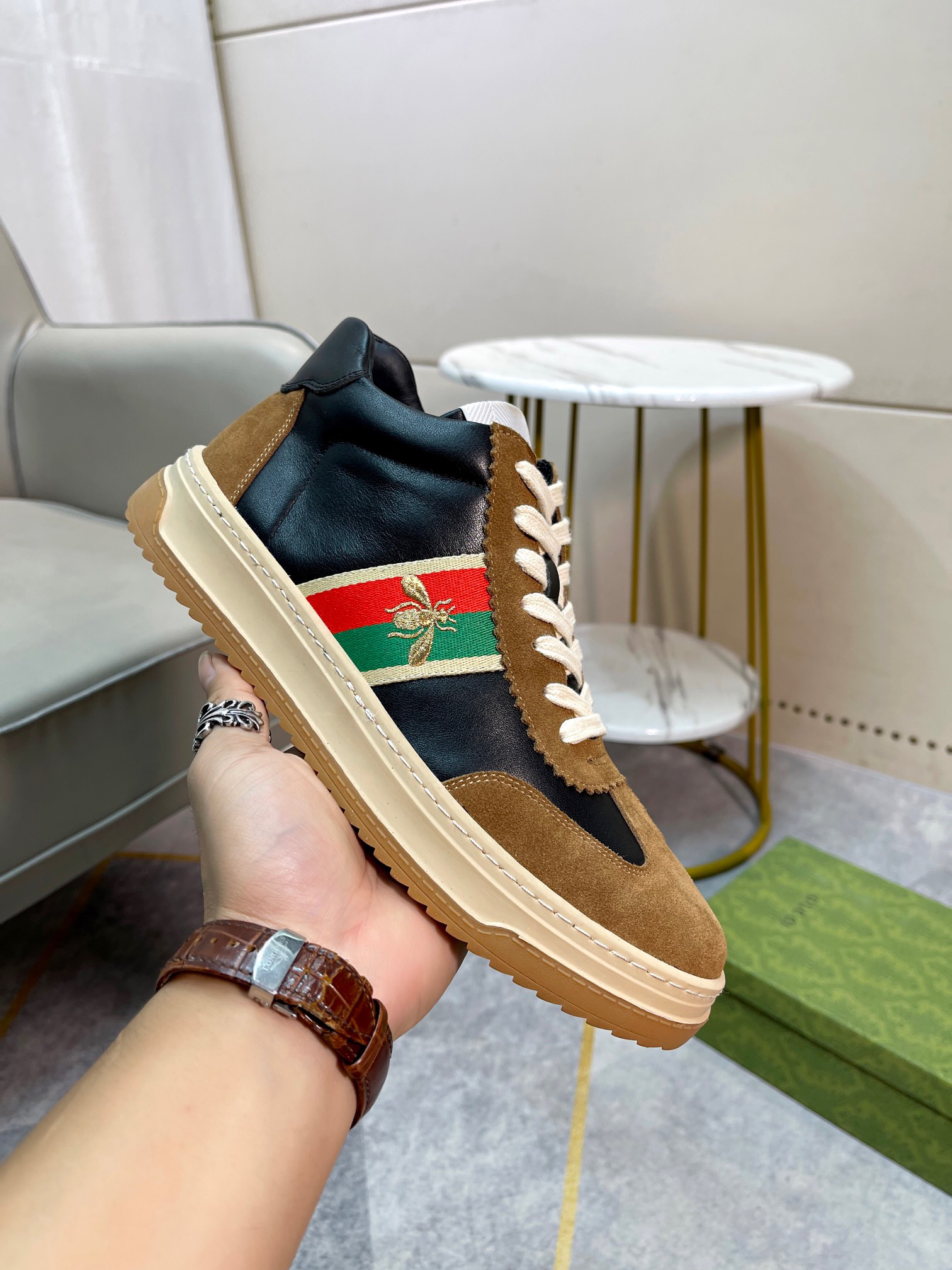 구찌 남자 부츠