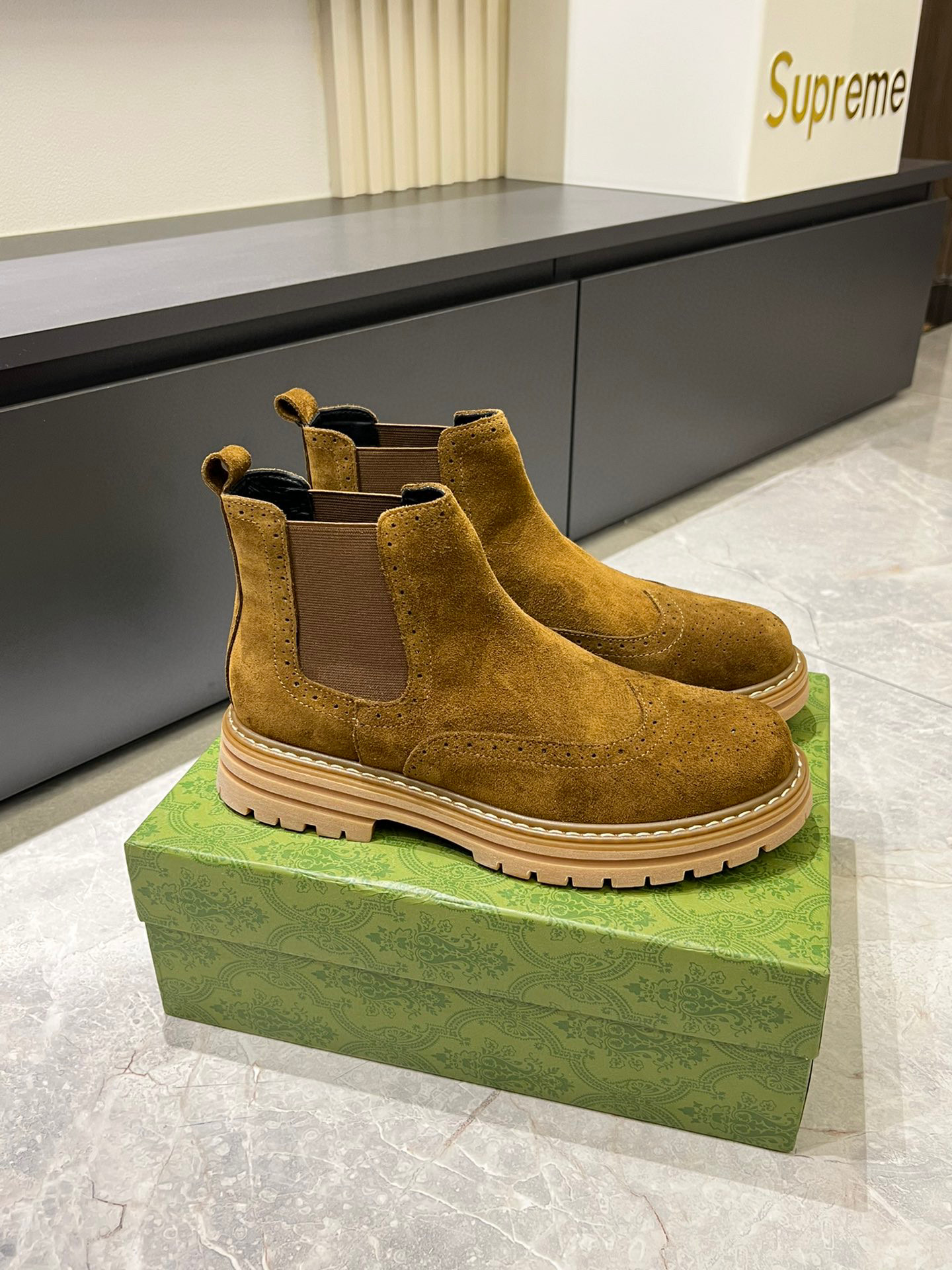 구찌 남자 부츠