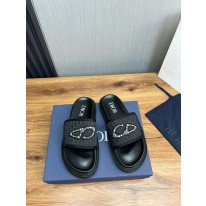 디올 남자 슬리퍼