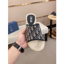 디올 남자 슬리퍼