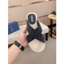 디올 남자 슬리퍼