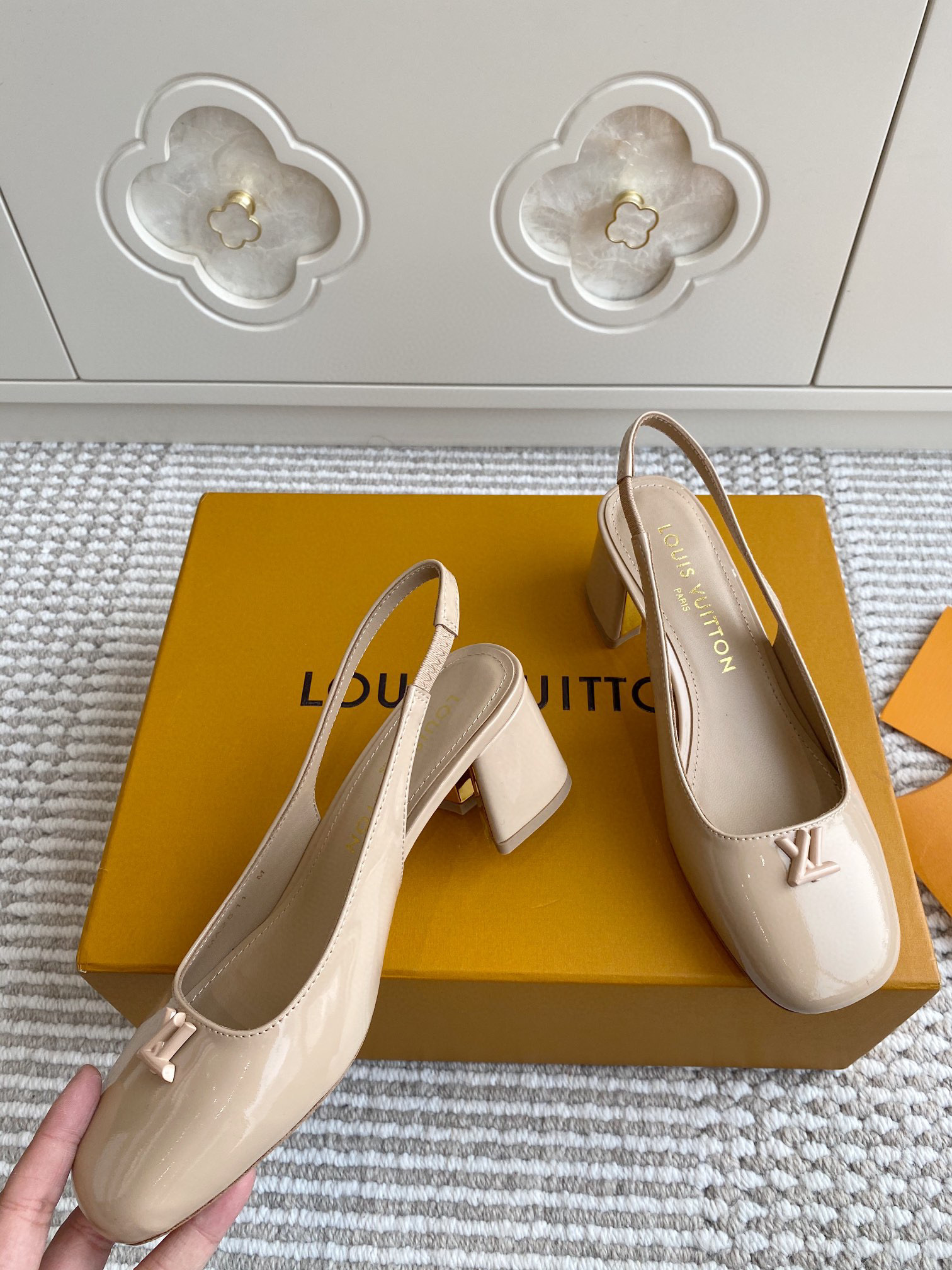루이비통 여자 구두 5.5cm