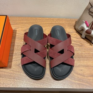 에르메스 남녀공용 슬리퍼