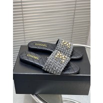 샤넬 여자 슬리퍼