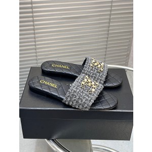 샤넬 여자 슬리퍼