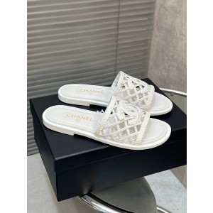 샤넬 여자 슬리퍼