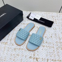 샤넬 여자 슬리퍼