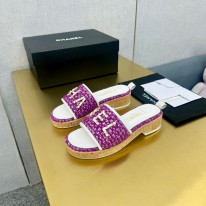 샤넬 여자 슬리퍼 6.5cm