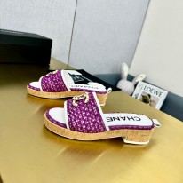 샤넬 여자 슬리퍼 6.5cm