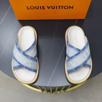 루이비통 남녀공용 슬리퍼