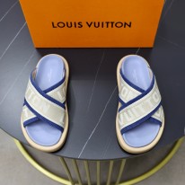 루이비통 남녀공용 슬리퍼