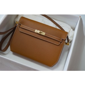 에르메스 클러치겸크로스백 켈리 데페슈