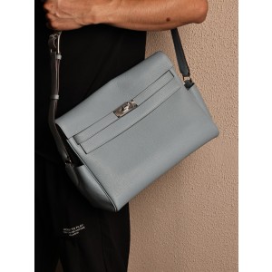 에르메스 라지 켈리백 메신저백 토고가죽