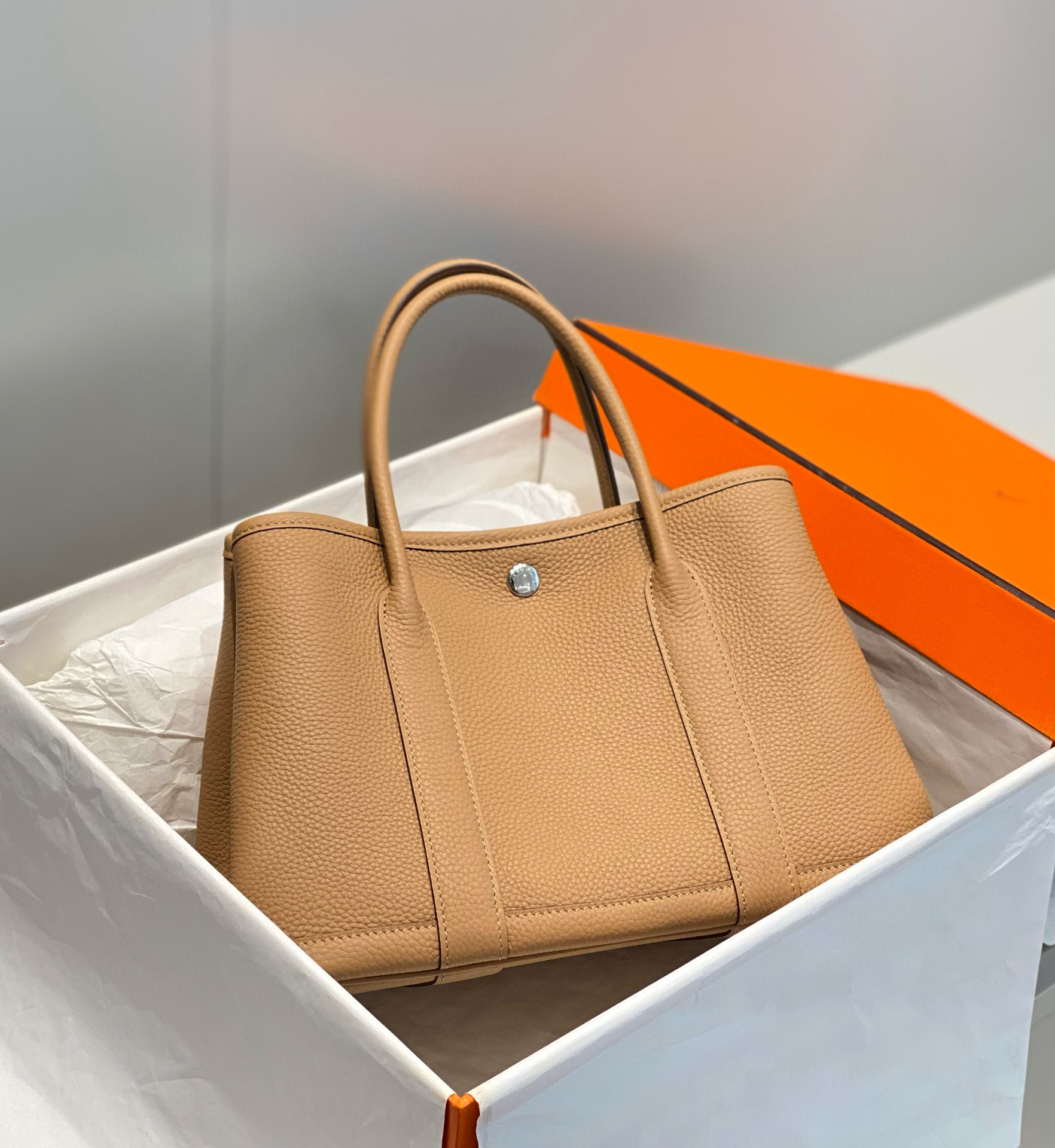 에르메스 가든파티 36cm 토고가죽 여자가방