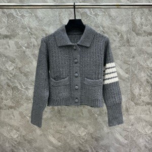 톰브라운 여자 양털 자켓