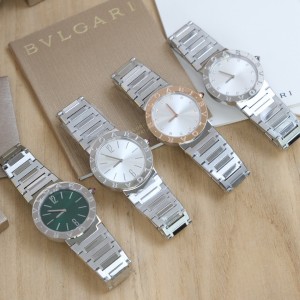 불가리 4칼라 미러급 여자시계