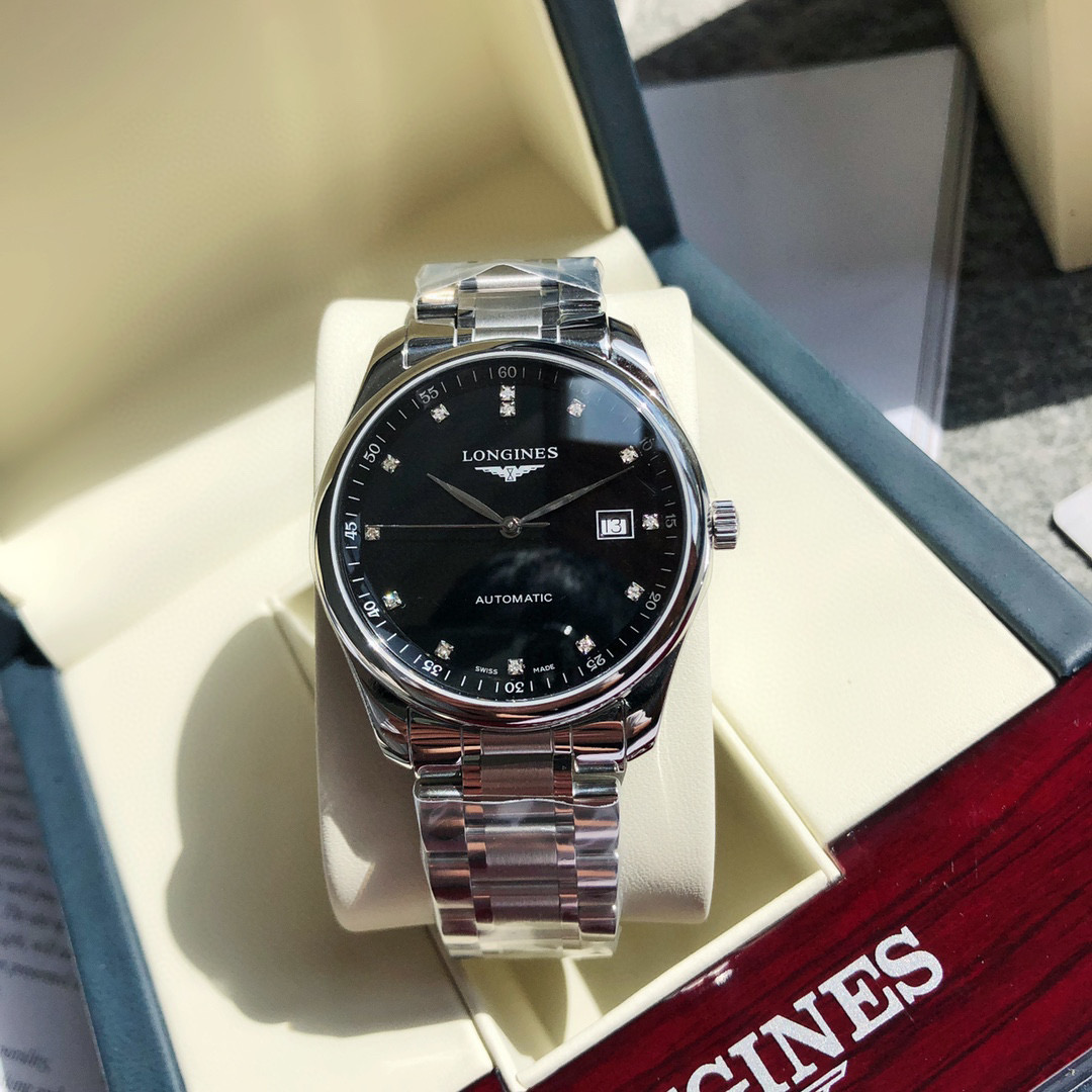 론진  미러급 남자 시계