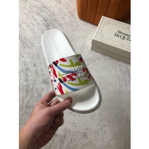 알렉산더 맥퀸 남녀공용 슬리퍼