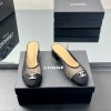 샤넬 4cm 여자 슬리퍼