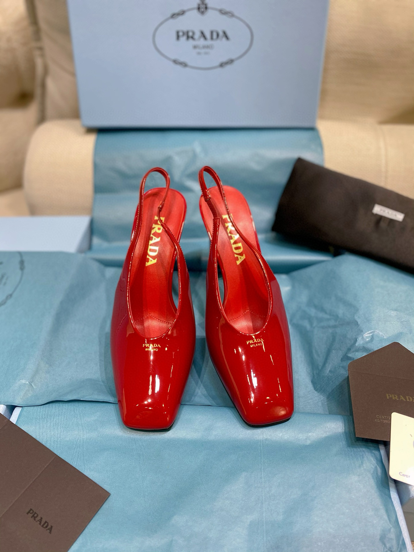 프라다 2cm,8.5cm 여자 신발 구두