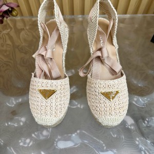 프라다 8.5cm 여자 신발 구두