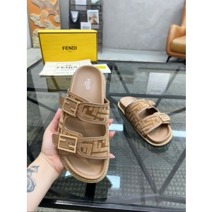 펜디 남녀공용 슬리퍼