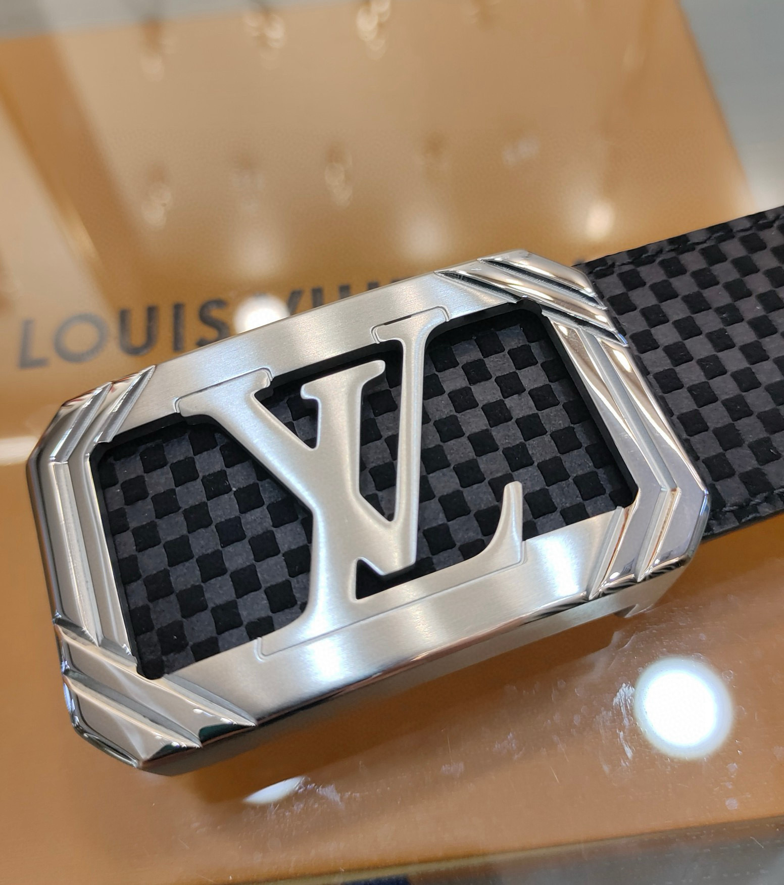 루이비통 2컬러 남자 벨트