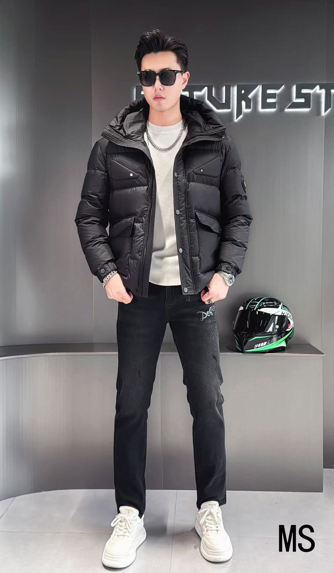 펜디 남자 패딩