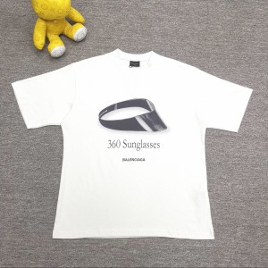 발렌시아가 남녀공용 반팔티