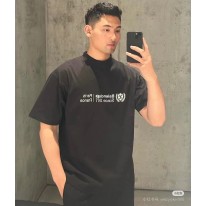 발렌시아가 남녀공용 반팔티