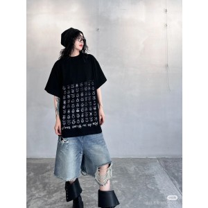 발렌시아가 남녀공용 반팔티