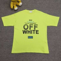 오프화이트 남녀공용 반팔티