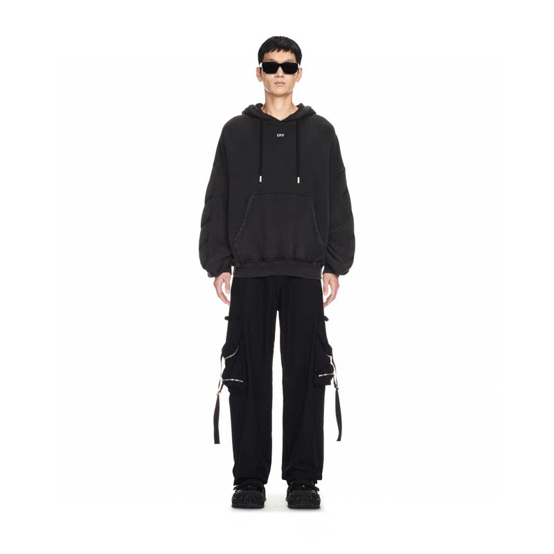 오프화이트 남녀공용 후드티 맨투맨