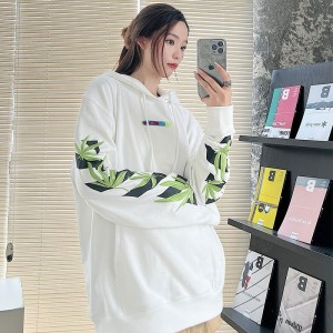 오프화이트 남녀공용 후드티 맨투맨