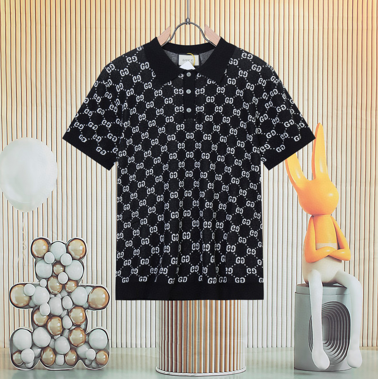 구찌 남자 반팔티