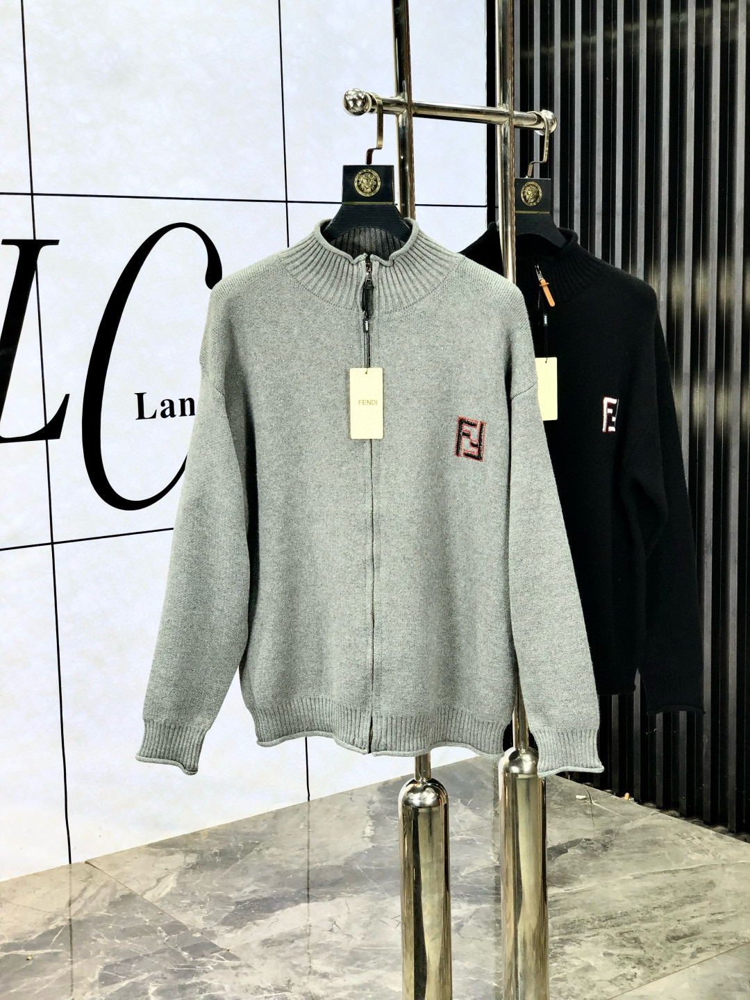 펜디 남자 가디건