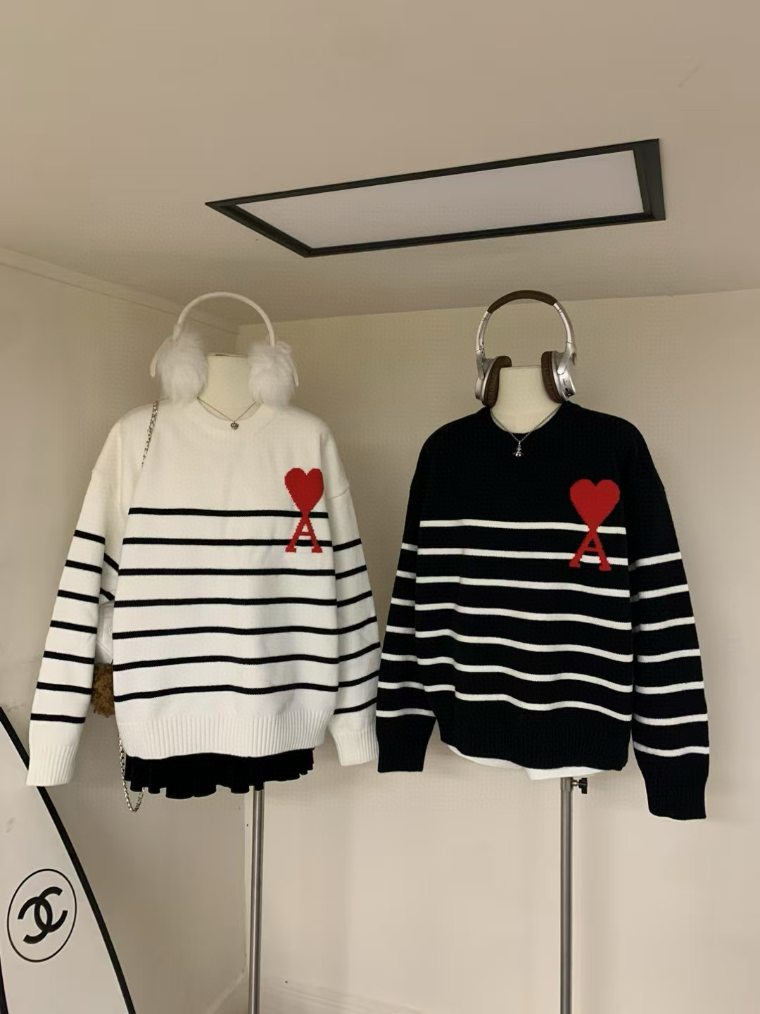 아미 아미리 남자 니트