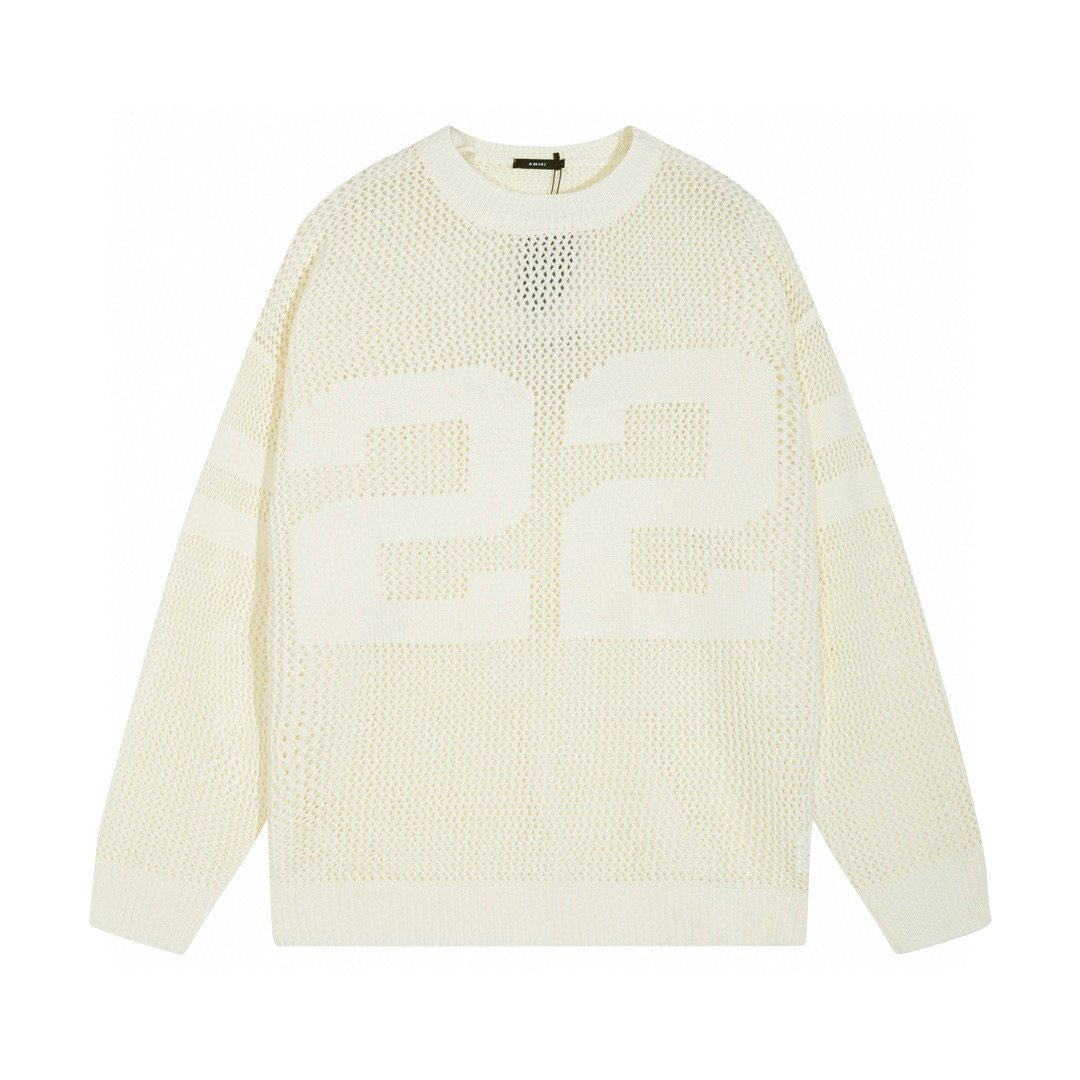 아미 아미리 남자 니트