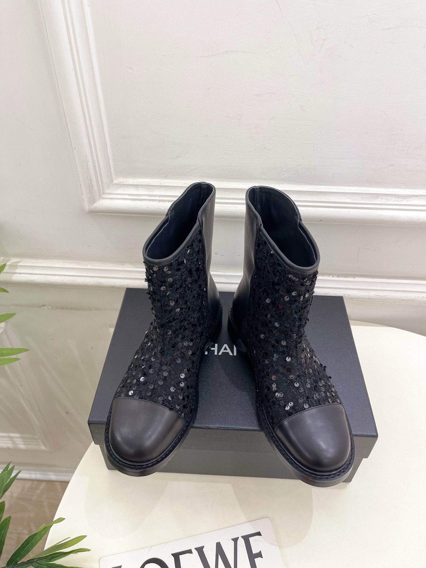 샤넬 3cm 여자 부츠