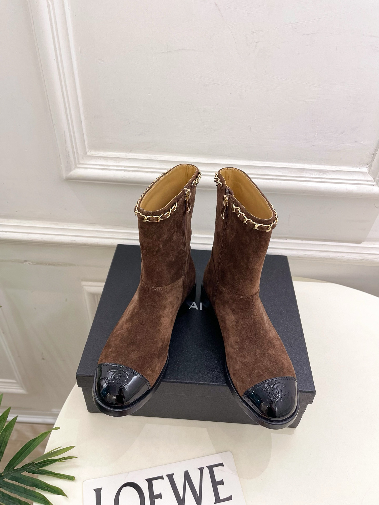 샤넬 3cm 여자 부츠