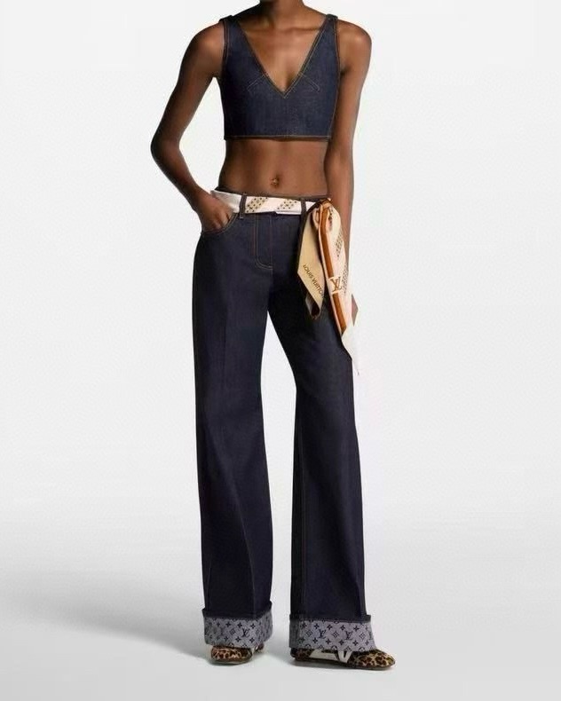 루이비통 여자 청바지