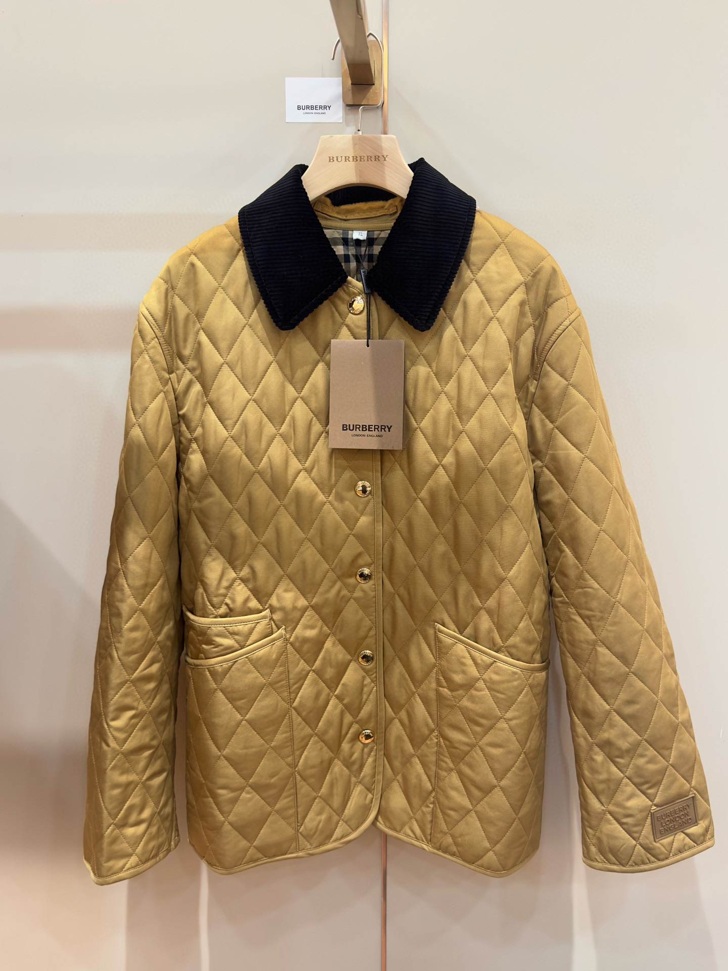 버버리 여자 자켓