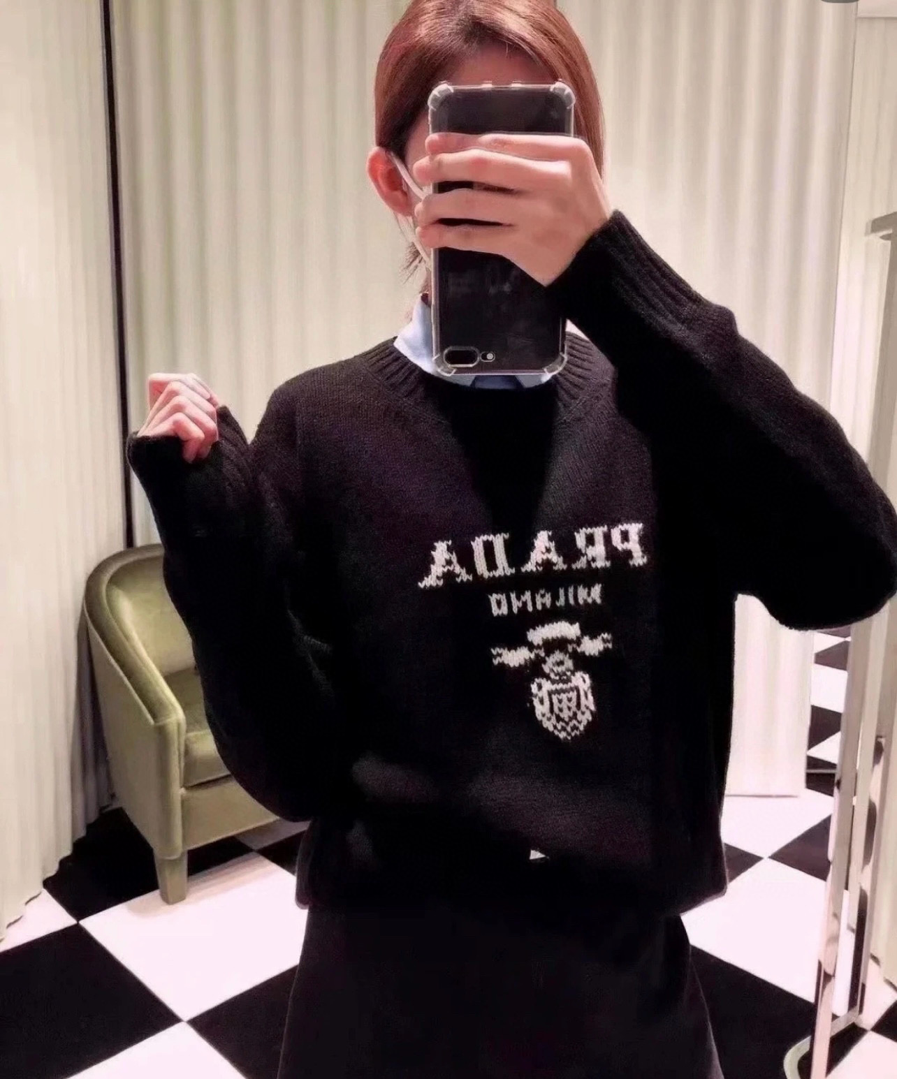 프라다 여자 니트 3컬러