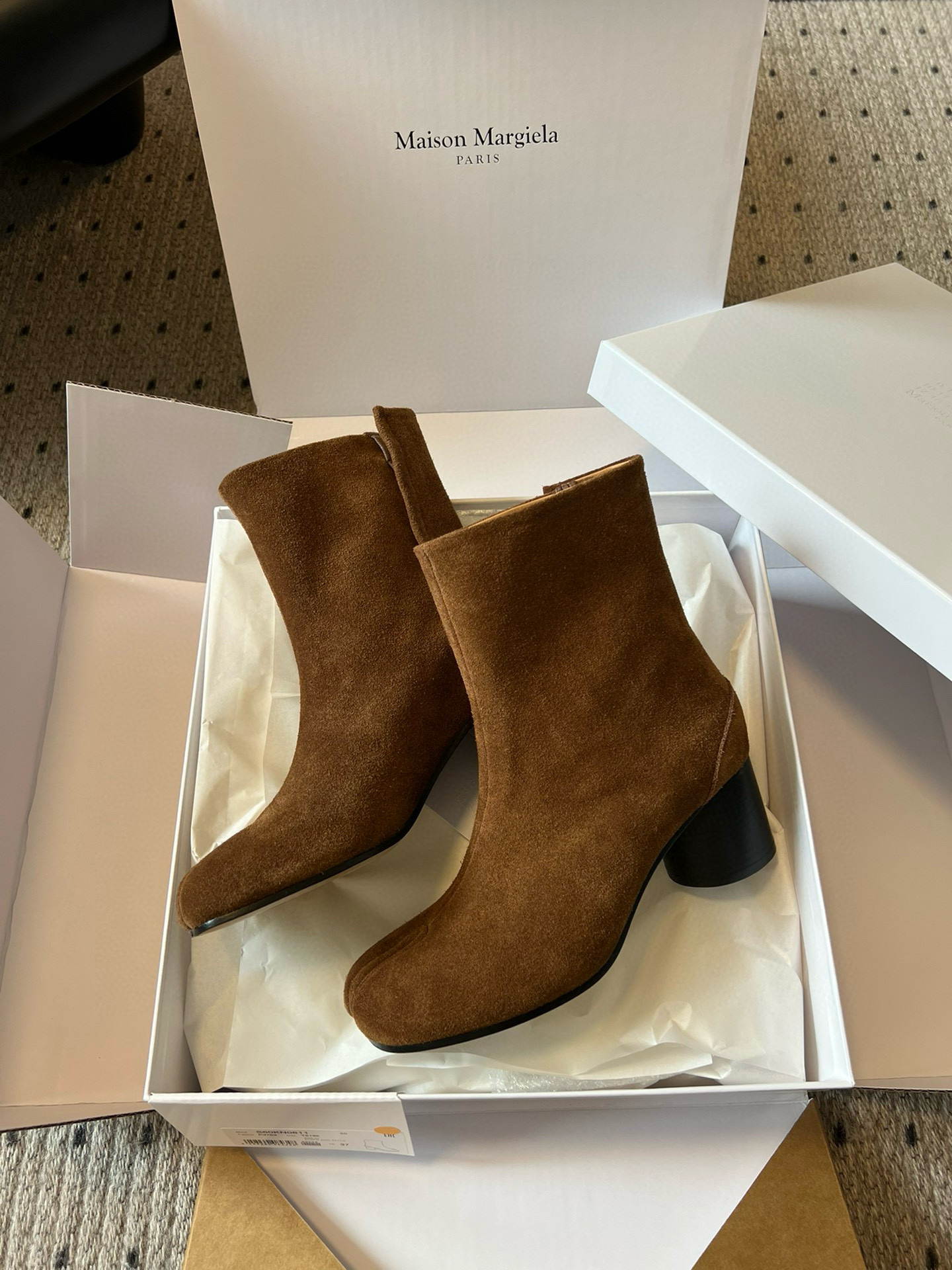 메종 마르지엘라 여자 부츠