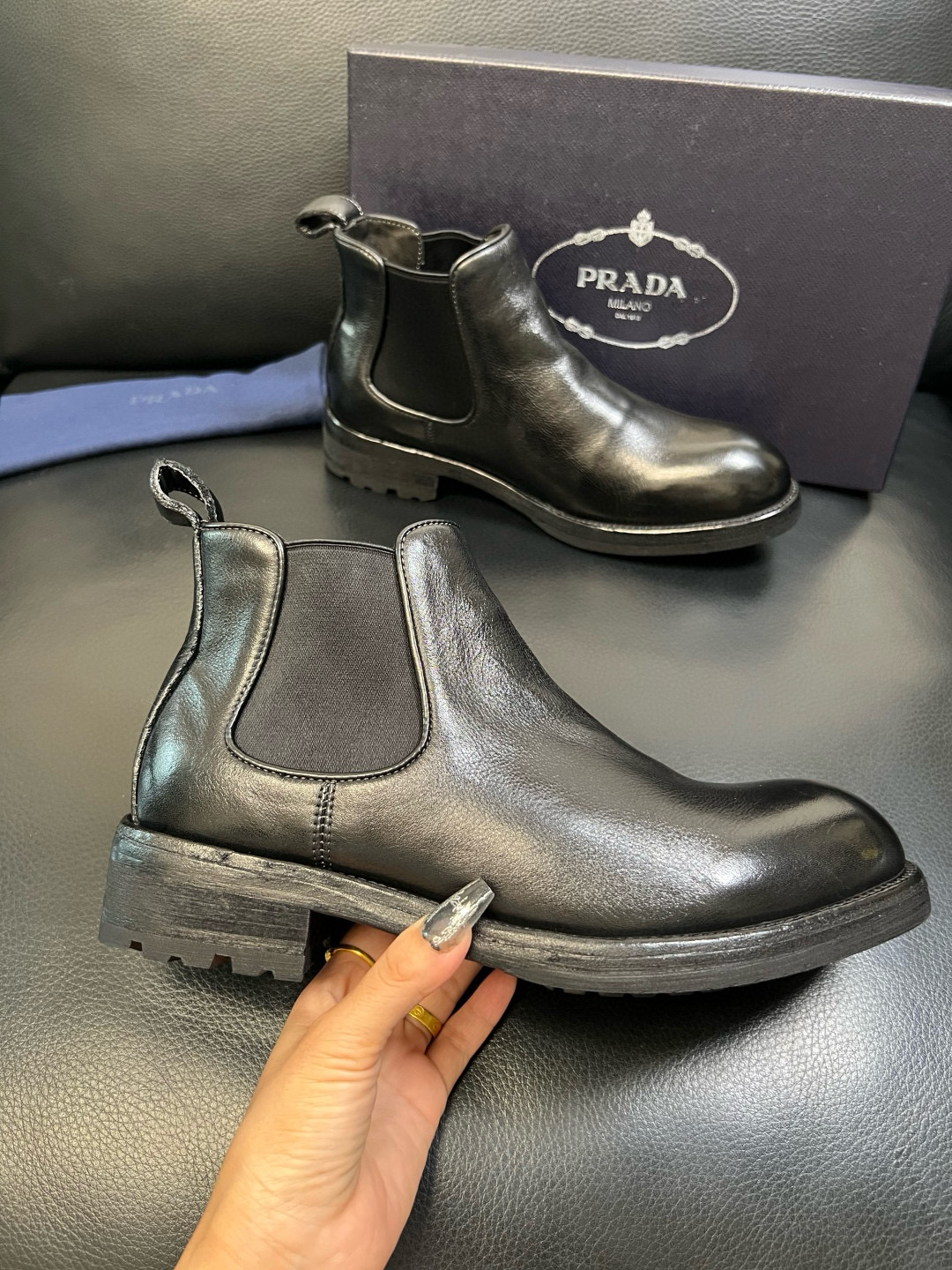 프라다 남자 구두