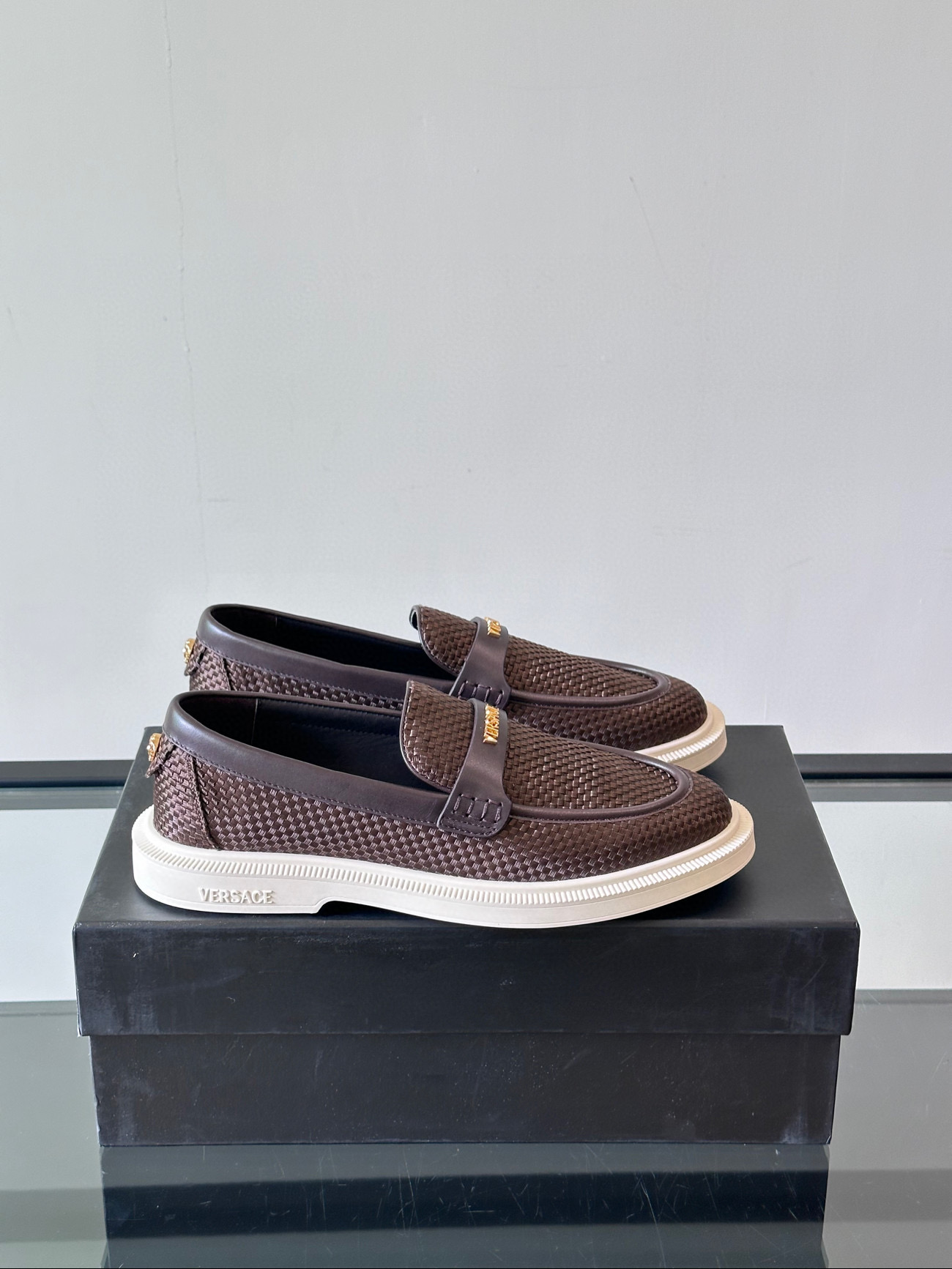 베르사체 남자 신발 운동화 스니커즈