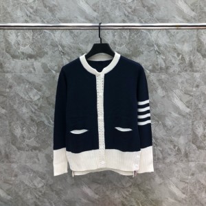 톰브라운 여자 양모 가디건